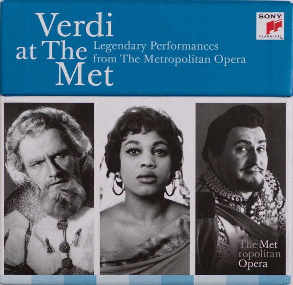 Giuseppe Verdi : Verdi At The Met (Legendary Performances From The Metropolitan Opera) (20xCD, Comp, RM + Box)