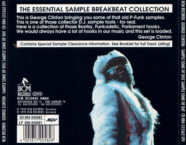 George Clinton : Sample Some Of Disc Sample Some Of Dat (CD, Album)