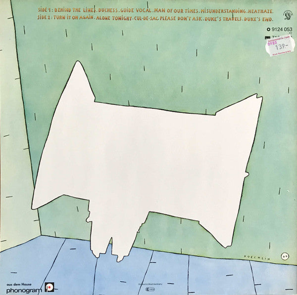 Genesis : Duke (LP, Album, Gat)