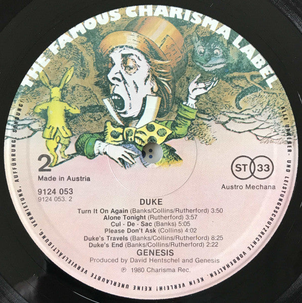 Genesis : Duke (LP, Album, Gat)