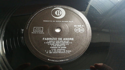 Fabrizio De André : Fabrizio De Andre' (LP, Album)