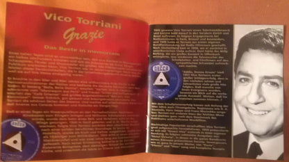 Vico Torriani : Grazie (Das Beste In Memoriam) (CD, Comp, RM)