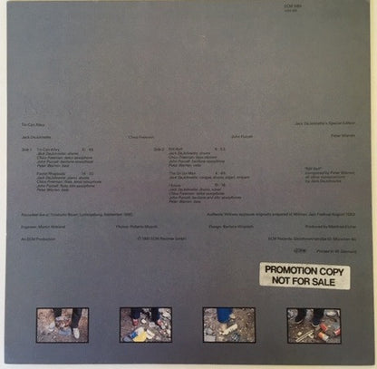 Jack DeJohnette's Special Edition : Tin Can Alley (LP, Album, Promo)