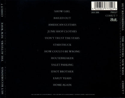 The Auteurs : New Wave (CD, Album)
