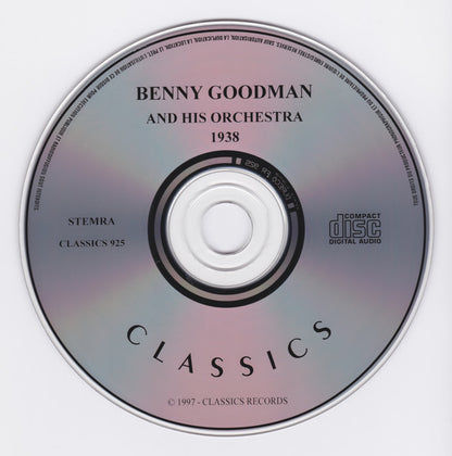 Benny Goodman And His Orchestra : 1938 (CD, Comp)