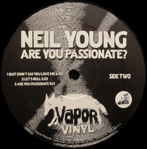Neil Young : Are You Passionate? (2xLP, Album)