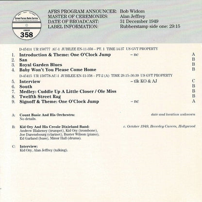 Various : The Best Of AFRS Jubilee Volume 14 No. 358 & 107 (CD, Comp)