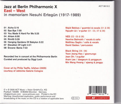 NES (11), Black String (2), Majid Bekkas, Nguyên Lê : Jazz At Berlin Philharmonic X - East-West (CD, Album)