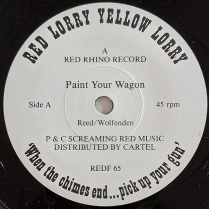Red Lorry Yellow Lorry : Paint Your Wagon (LP, Album, Promo + 7" + Ltd)