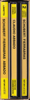 Franz Schubert - Josef Protschka · Karita Mattila · Cheryl Studer ∙ Robert Gambill ∙ Thomas Hampson ∙ Robert Holl ∙ László Polgár · Arnold Schoenberg Chor · The Chamber Orchestra Of Europe · Claudio Abbado : Fierrabras (2xCD + Box, Sli)
