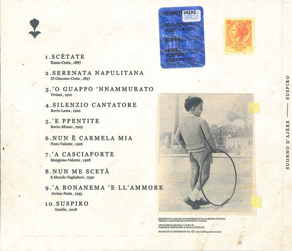 Suonno D'Ajere : Suspiro (CD, Album)