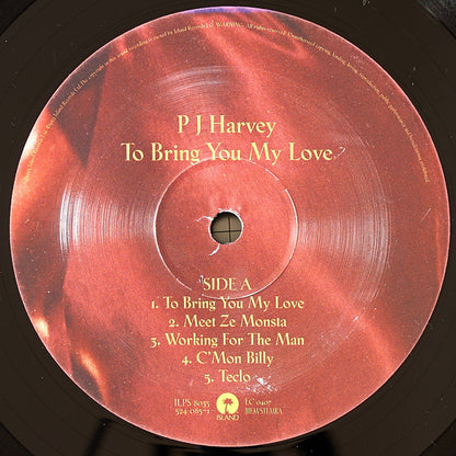 PJ Harvey : To Bring You My Love (LP, Album)