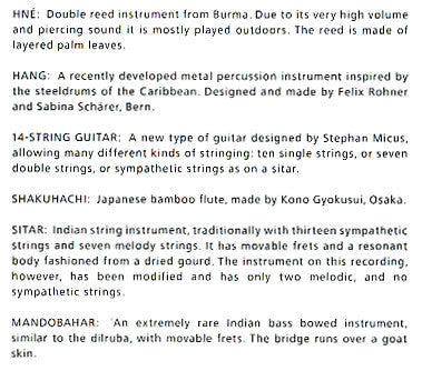 Stephan Micus : On The Wing (CD, Album)