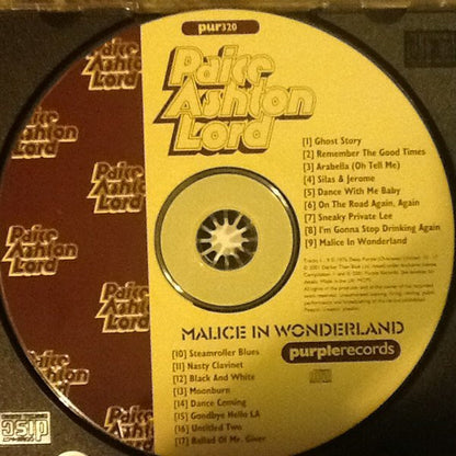 Paice Ashton & Lord : Malice In Wonderland (CD, Album, RE, RM, Spe)