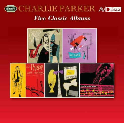 Charlie Parker : Five Classic Albums (2xCD, Comp, RE, RM)