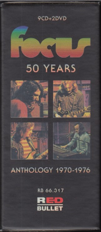 Focus (2) : 50 Years: Anthology 1970-1976 (Box, Comp, RM + CD, Album, RE + CD, Album, RE + CD)