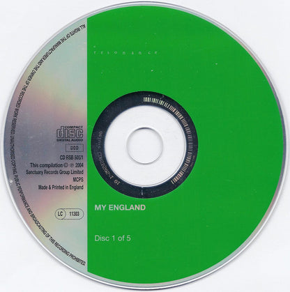 Various : My England - A Collection Of Timeless English Concertos (5xCD, Comp + Box)