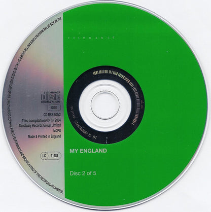 Various : My England - A Collection Of Timeless English Concertos (5xCD, Comp + Box)