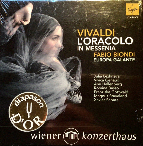 Vivaldi* - Fabio Biondi, Europa Galante, Julia Lezhneva, Vivica Genaux, Ann Hallenberg, Romina Basso, Franziska Gottwald, Magnus Staveland, Xavier Sabata : L‘Oracolo In Messenia (2xCD, Album)