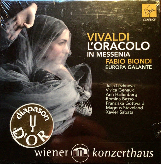 Vivaldi* - Fabio Biondi, Europa Galante, Julia Lezhneva, Vivica Genaux, Ann Hallenberg, Romina Basso, Franziska Gottwald, Magnus Staveland, Xavier Sabata : L‘Oracolo In Messenia (2xCD, Album)