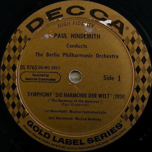 The Berlin Philharmonic Orchestra* : Die Harmonie Der Welt (LP)