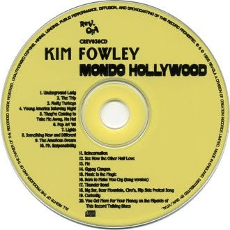 Kim Fowley : Mondo Hollywood (CD, Comp)