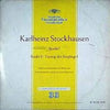 Karlheinz Stockhausen : Studie I / Studie II / Gesang Der Jünglinge I (10", Mono)