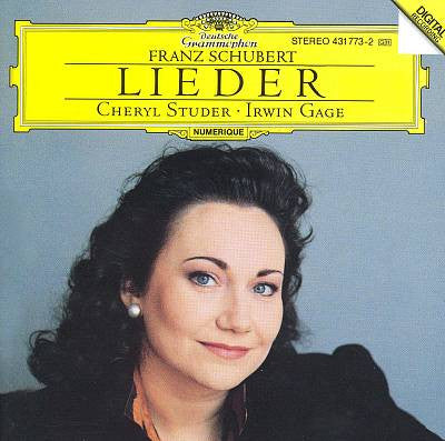 Cheryl Studer, Irwin Gage / Franz Schubert : Lieder (CD)