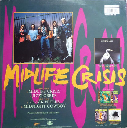 Faith No More : Midlife Crisis (12", Single)