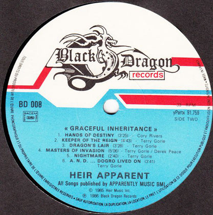 Heir Apparent : Graceful Inheritance (LP, Album)