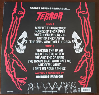 Bloody Hammers : Songs Of Unspeakable... Terror (LP, Album, Ltd, Gat)