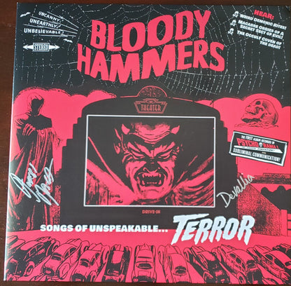 Bloody Hammers : Songs Of Unspeakable... Terror (LP, Album, Ltd, Gat)