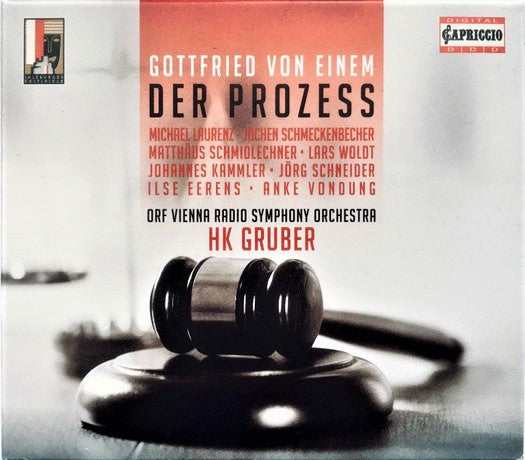 Gottfried von Einem, Michael Laurenz, Various, ORF Vienna Radio Symphony Orchestra*, HK Gruber : Der Prozess (2xCD)