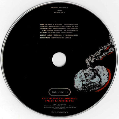 Ennio Morricone : Giornata Nera Per L'Ariete (Original Motion Picture Soundtrack) (CD, Album)