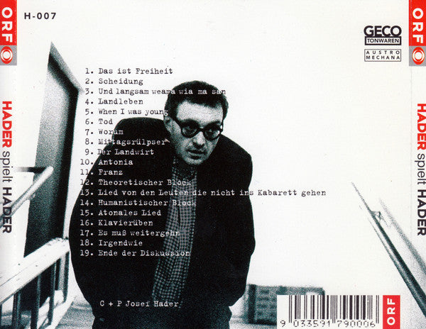Hader* : Hader Spielt Hader (CD)
