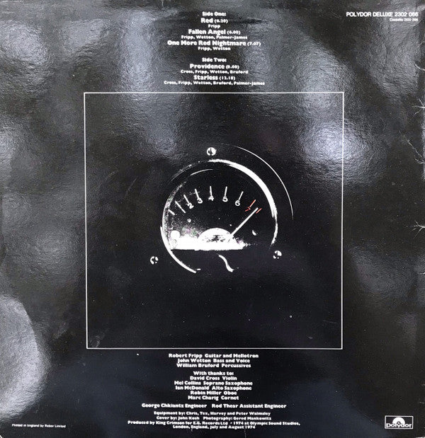 King Crimson : Red (LP, Album, RE, Pho)