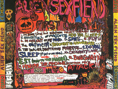 Alien Sex Fiend : The First Compact Disc (CD, Album, RE, NIM)