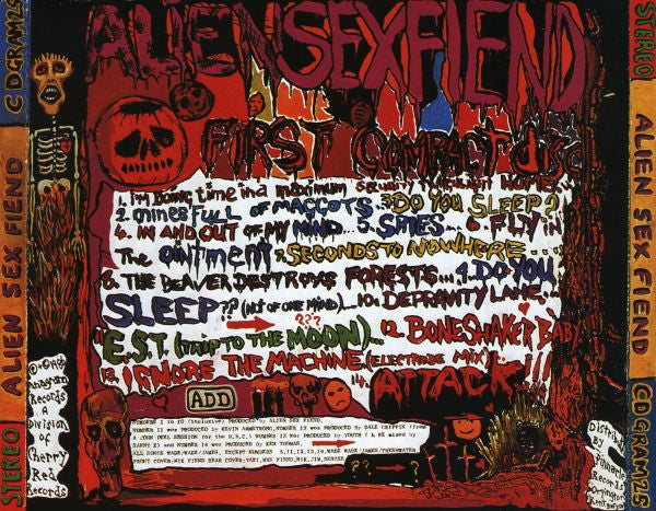 Alien Sex Fiend : The First Compact Disc (CD, Album, RE, NIM)