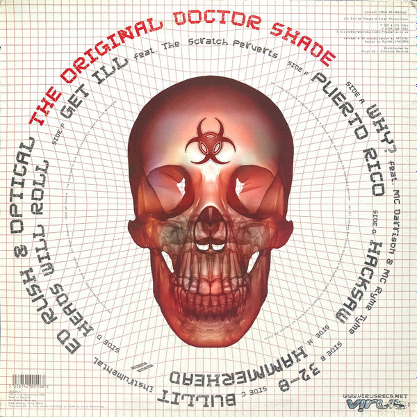 Ed Rush & Optical : The Original Doctor Shade (4x12", Album)
