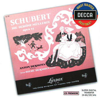 Franz Schubert, Anton Dermota With Hilda Dermota : Die Schöne Müllerin Opus 25 (CD, Album)