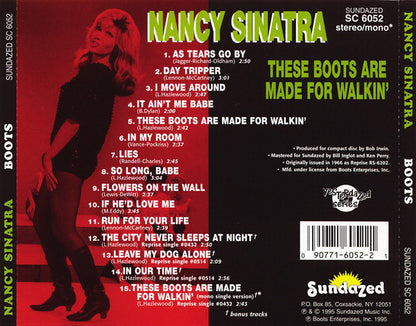 Nancy Sinatra : Boots (CD, Album, Mono, RE)