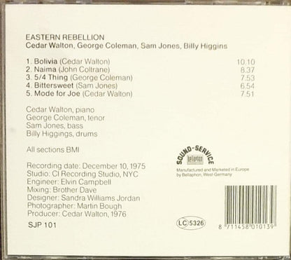 Eastern Rebellion : Eastern Rebellion  (CD, Album, RE)