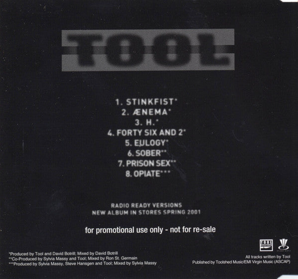 Tool (2) : Tool (CD, Comp, Promo)