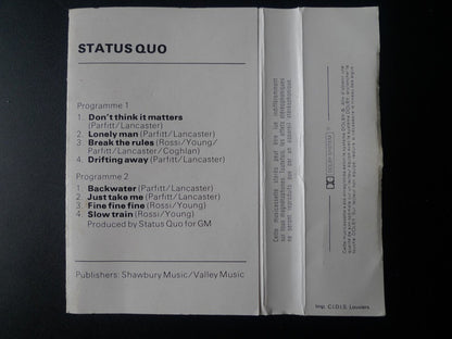 Status Quo : Quo (Cass, Album, Dol)