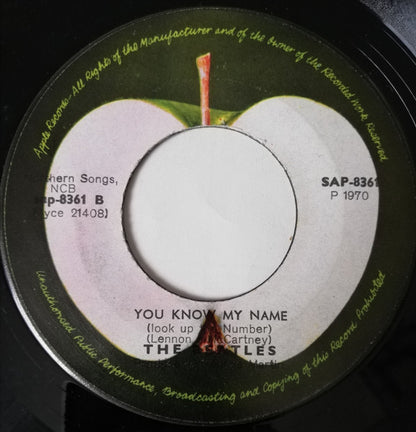 The Beatles : Let It Be (7", Single)