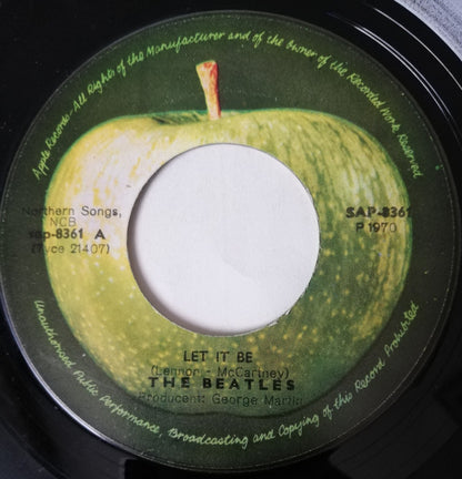 The Beatles : Let It Be (7", Single)