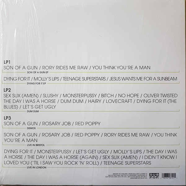 The Vaselines : Enter The Vaselines (3xLP, Comp)