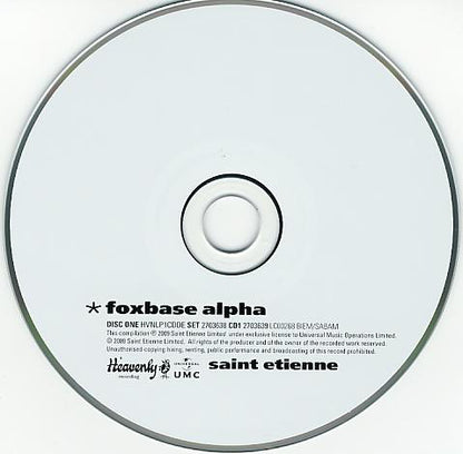 Saint Etienne : Foxbase Alpha (CD, Album, RE + CD, Comp + Dlx, RM)