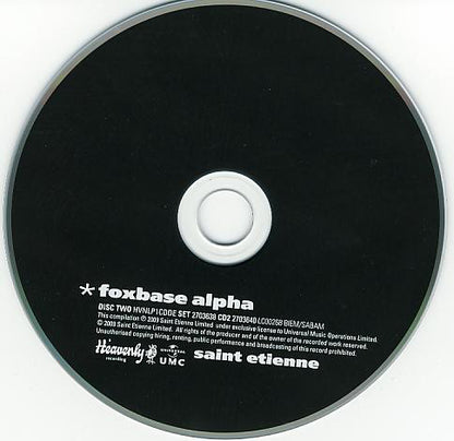 Saint Etienne : Foxbase Alpha (CD, Album, RE + CD, Comp + Dlx, RM)