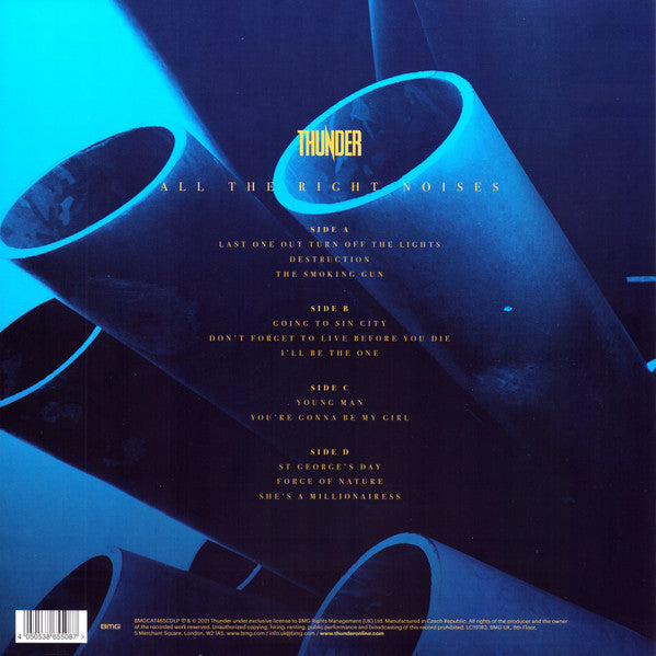 Thunder (3) : All The Right Noises (2xLP, Album, Dlx, Blu)